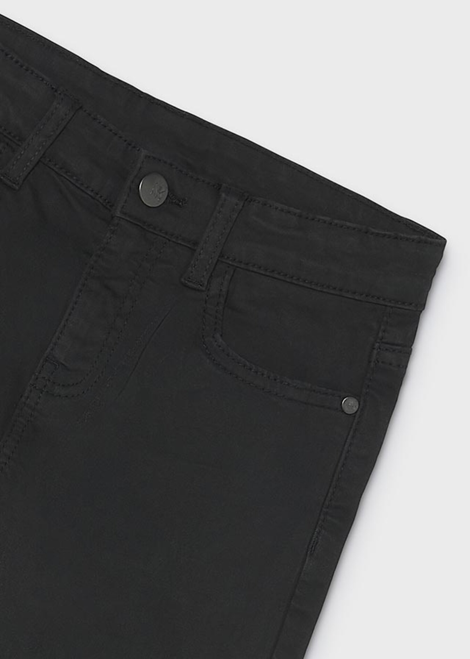 Mayoral Boys 5 Pocket Slim Fit Basic Pant Black