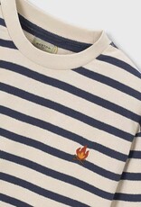 Mayoral L/S Tee Navy Striped Tee