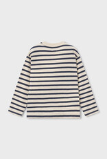 Mayoral L/S Tee Navy Striped Tee