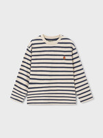 Mayoral L/S Tee Navy Striped Tee