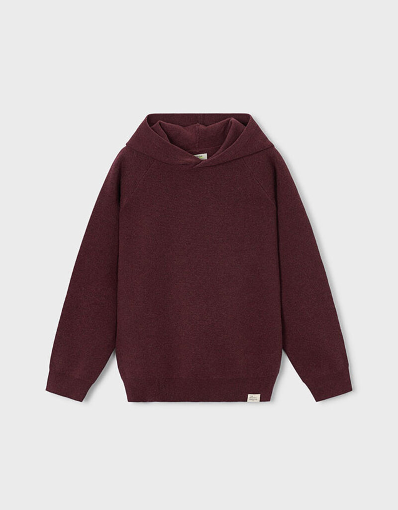 Mayoral Brown Hooded Sweater