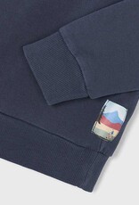 Mayoral Boys Funnel Neck Sweatshirt Indigo