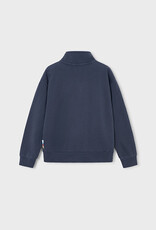 Mayoral Boys Funnel Neck Sweatshirt Indigo
