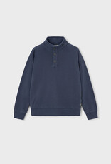 Mayoral Boys Funnel Neck Sweatshirt Indigo