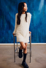 Mayoral Fringed Cream Dress