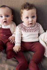 Mayoral Knit Plum/Cream 2 Piece Set