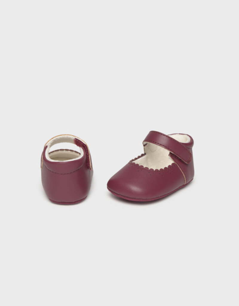 Mayoral Baby Girl Maryjanes Wine