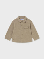 Mayoral Comfort Knit Overshirt Tan