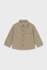 Mayoral Comfort Knit Overshirt Tan
