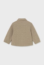 Mayoral Comfort Knit Overshirt Tan