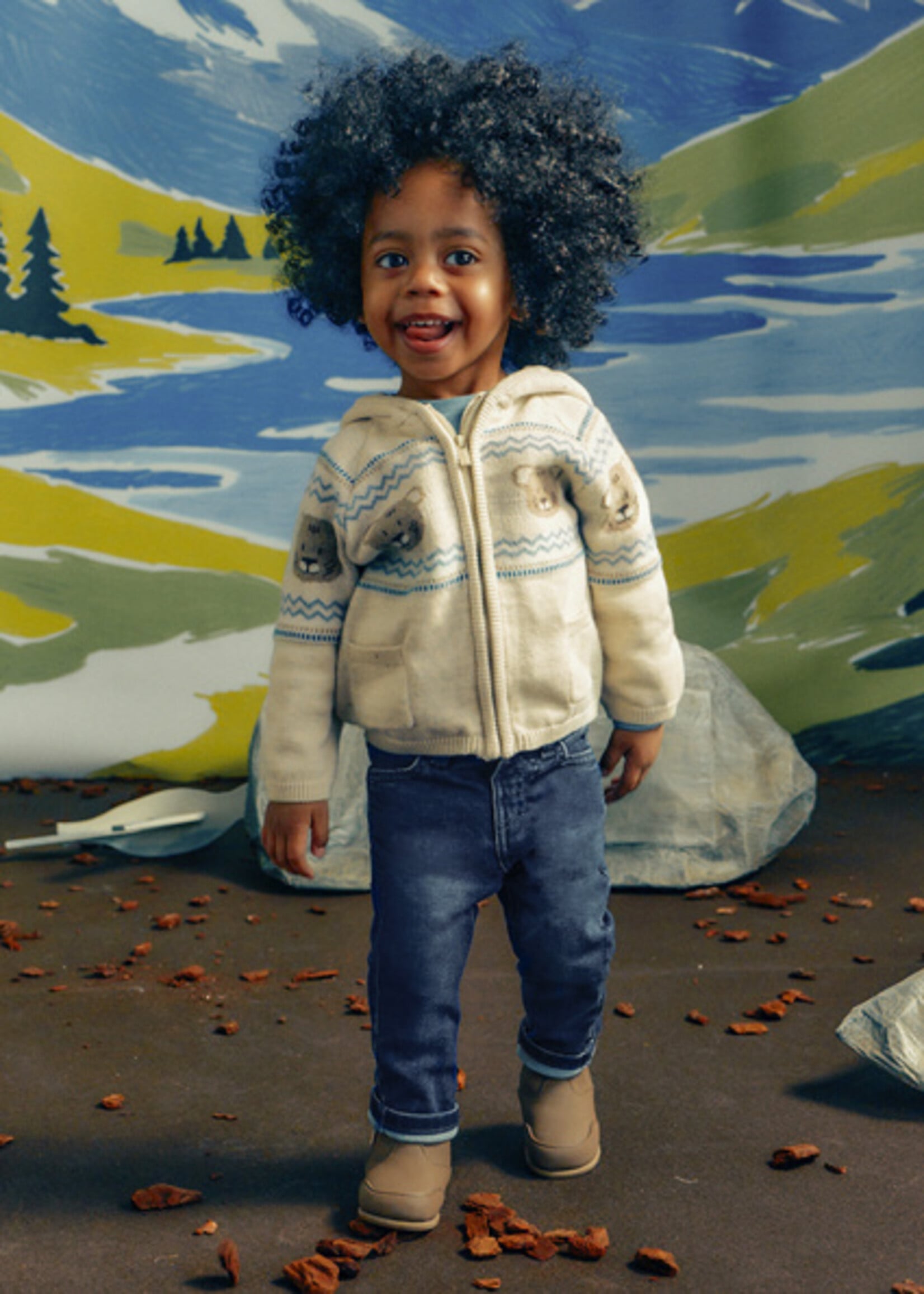 Mayoral Boys Dark Denim Pants