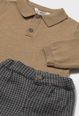 Mayoral Pants w/Tan Sweater Set