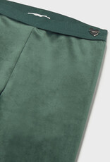 Mayoral Infant Green Velvet Leggings