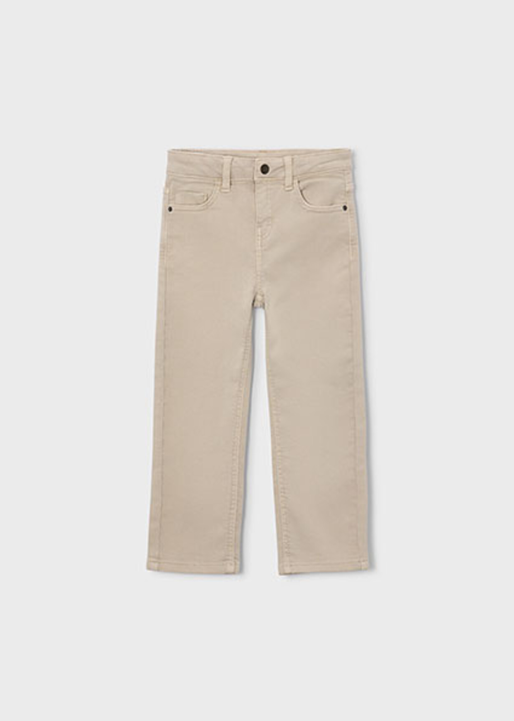 Mayoral Boys Soft 5b Regular Fit Pant Walnut