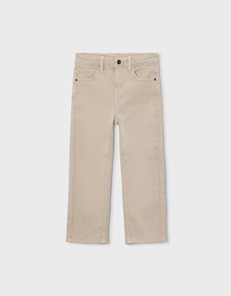 Mayoral Boys Soft 5b Regular Fit Pant Walnut