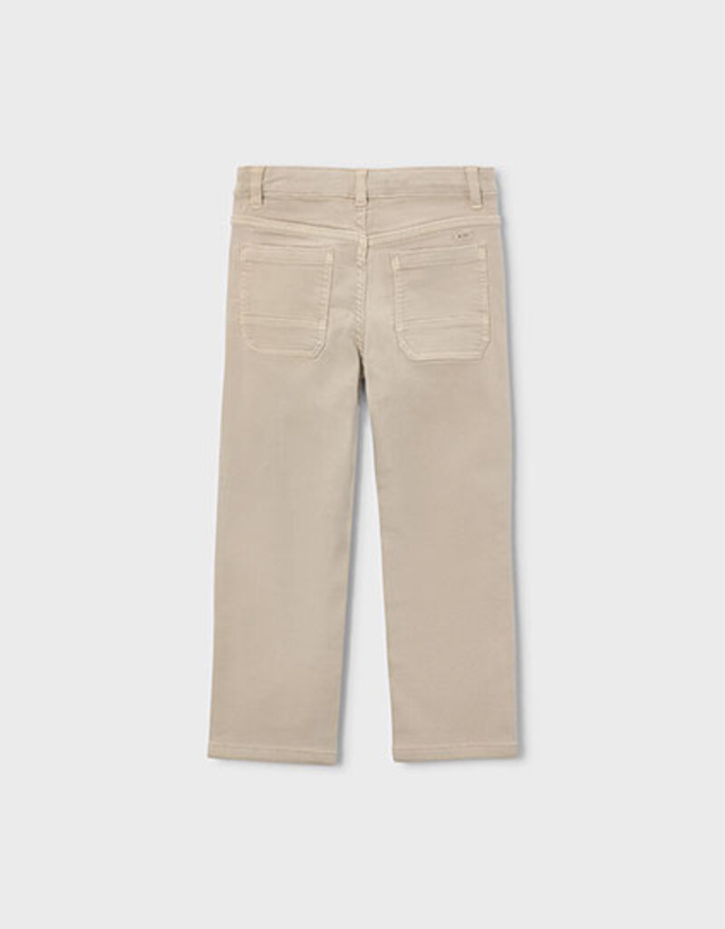 Mayoral Boys Soft 5b Regular Fit Pant Walnut