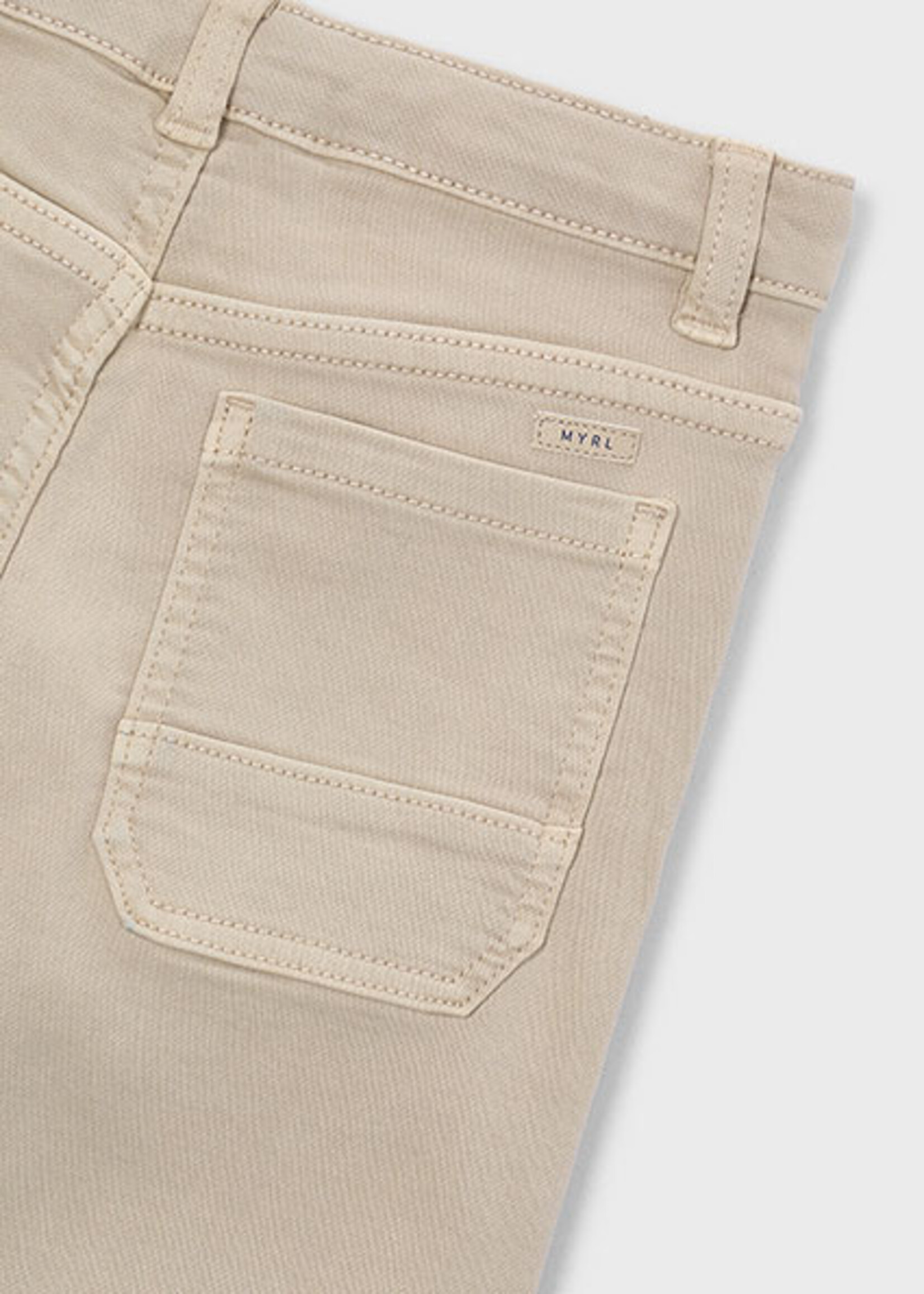 Mayoral Boys Soft 5b Regular Fit Pant Walnut