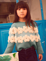 Mayoral Jacquard Flower Sweater