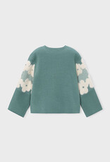 Mayoral Jacquard Flower Sweater