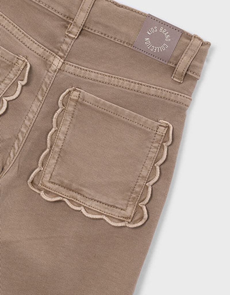 Mayoral Twill Marine Pant Brown