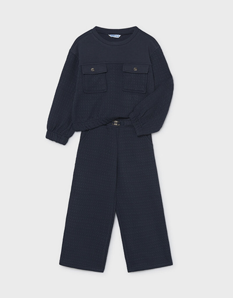 Mayoral Pocketed Navy Tracksuit