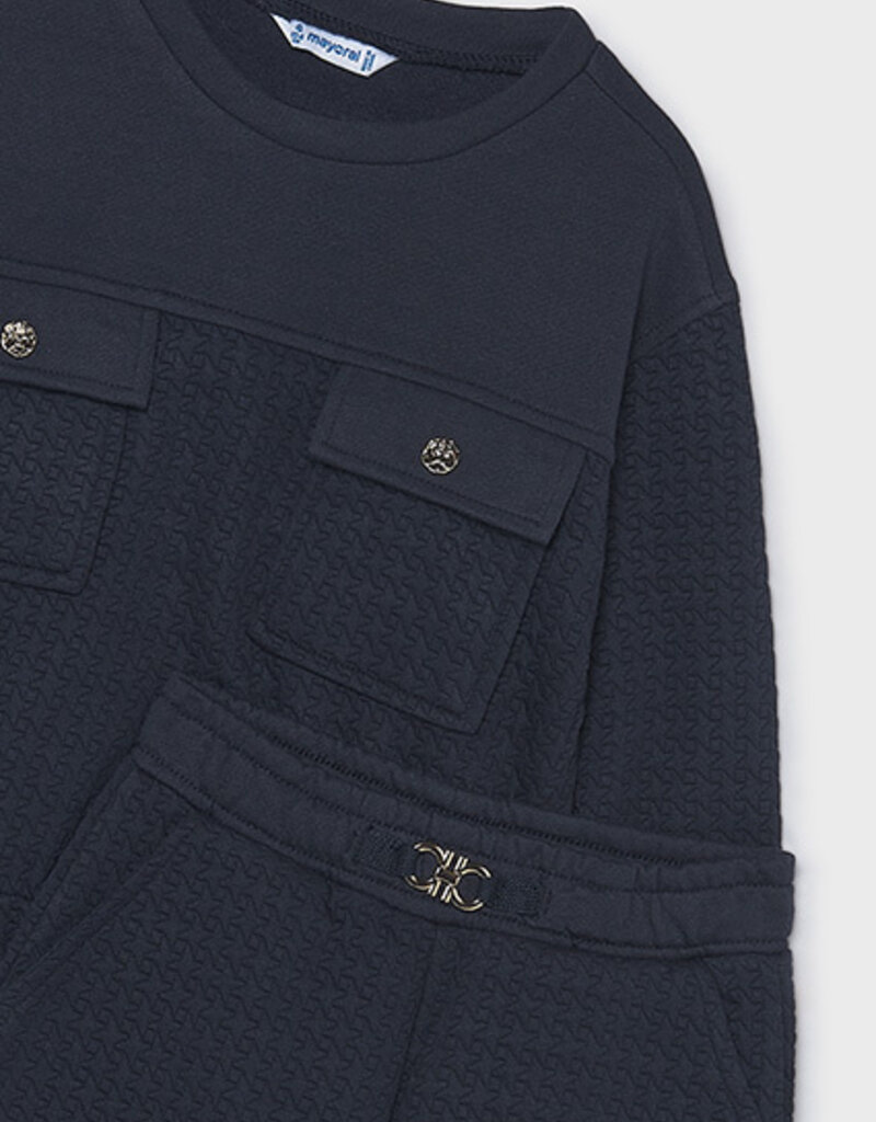 Mayoral Pocketed Navy Tracksuit