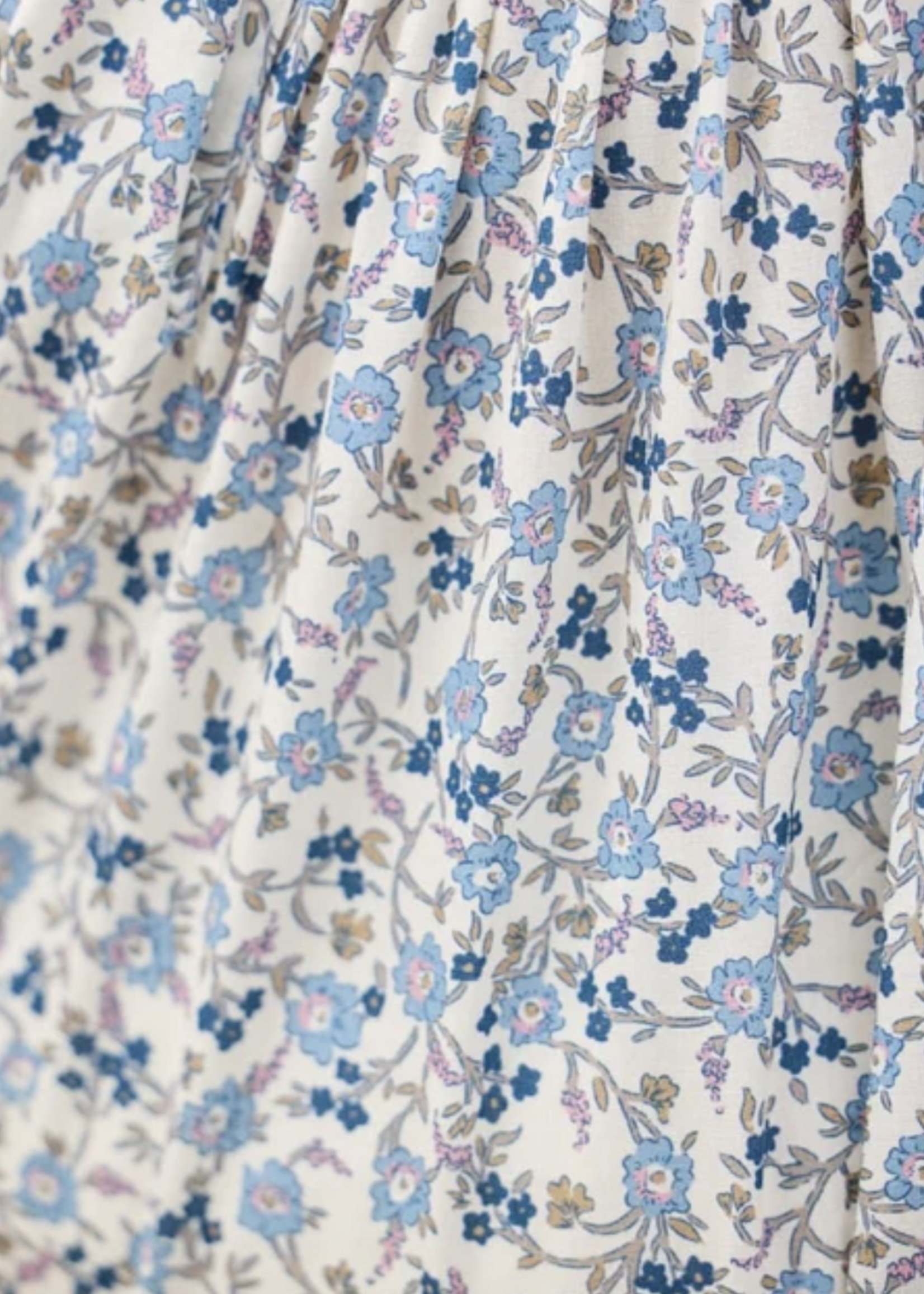 Little English Bespoke Blouse - Wisteria Floral