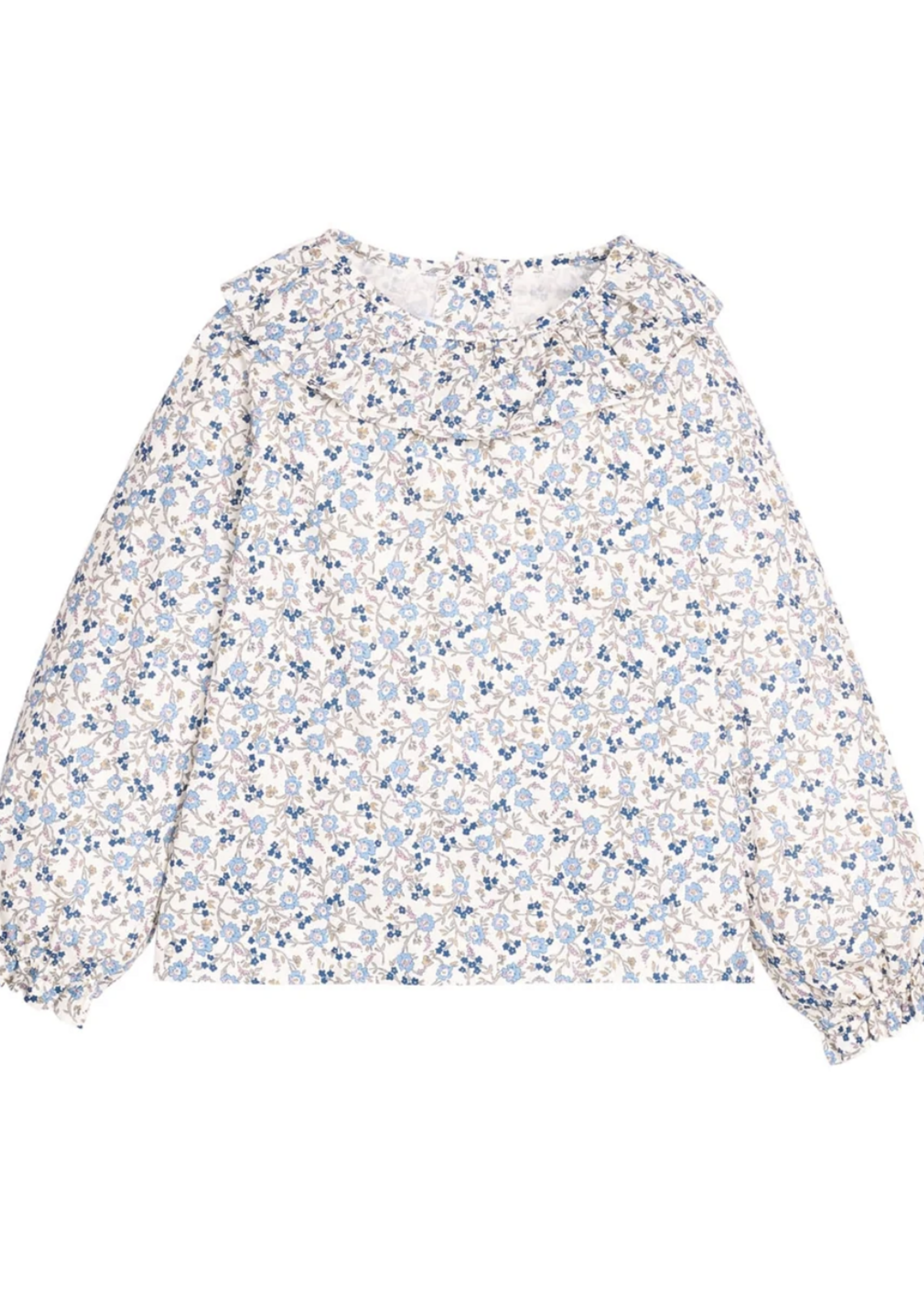 Little English Bespoke Blouse - Wisteria Floral