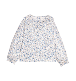 Little English Bespoke Blouse - Wisteria Floral