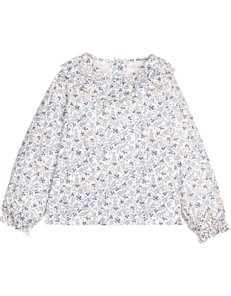 Little English Bespoke Blouse - Wisteria Floral