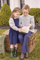 Little English Bespoke Blouse - Wisteria Floral