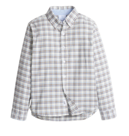 Little English Button Down Shirt - Clarkson Plaid