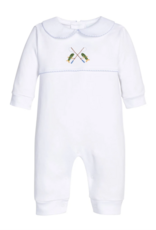Little English Crochet Playsuit - Fishing Rod