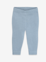 Viverano Pocket Sweater Knit Pants Mineral Blue Org Cotton