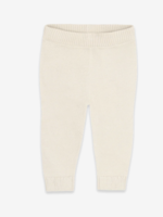 Viverano Pocket Sweater Knit Baby Pants Ecru Organic Cotton