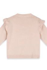 Viverano Cherry Bow Baby Pullover Stripe Pants Organic Cotton