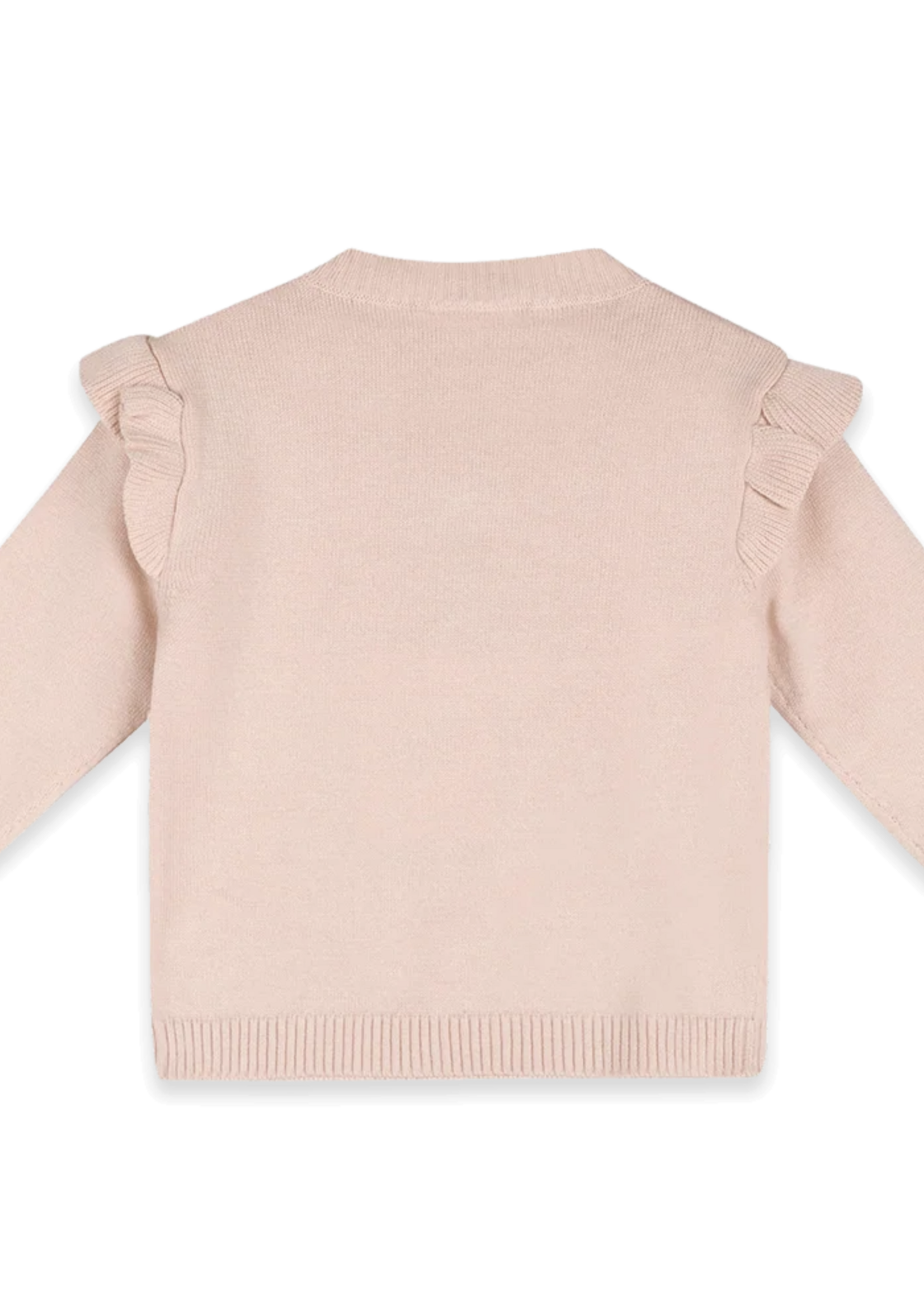 Viverano Cherry Bow Baby Pullover Stripe Pants Organic Cotton