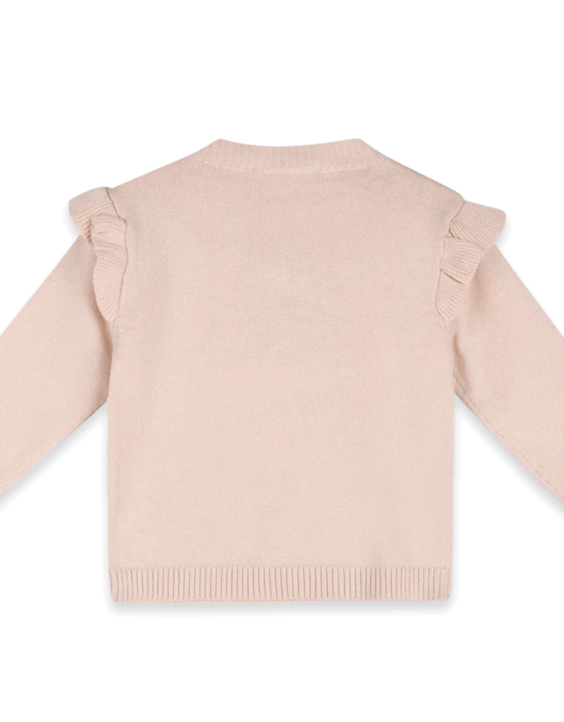 Viverano Cherry Bow Baby Pullover Stripe Pants Organic Cotton