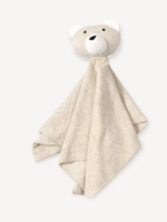 Viverano Bear Lovey Security Blanket Cuddle Cloth Natural