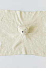 Viverano Bear Lovey Security Blanket Cuddle Cloth Natural