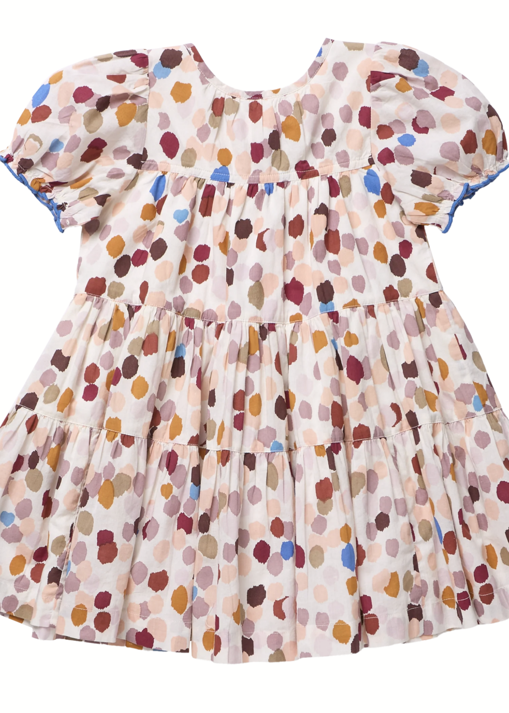 Pink Chicken girls elizabeth dress - autumn spots