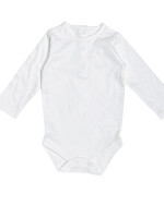 Viverano Basic L/S Baby Bodysuit Off White
