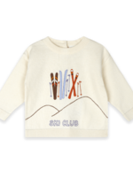 Viverano Ski Club Embroidered Knit Pullover (Organic Cotton)