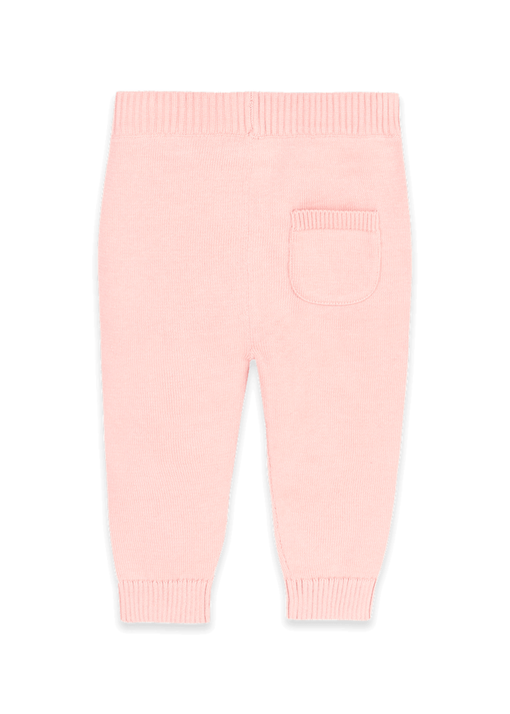 Viverano Pocket Sweater Knit Leggings Sweet Pink Org Cotton