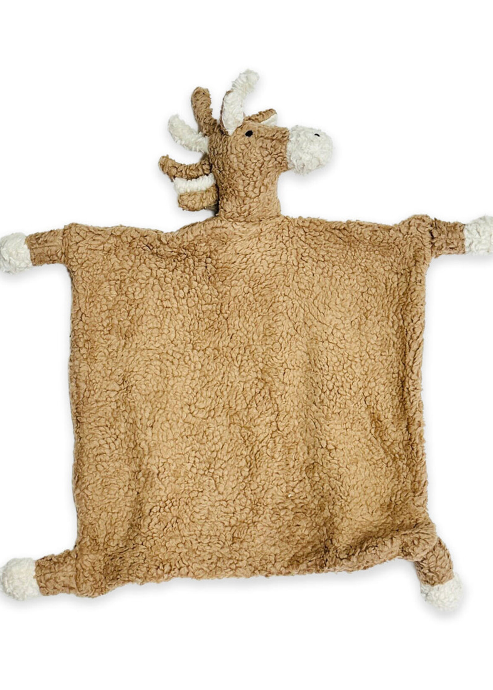 Viverano Horse Organic SHERPA Lovey Baby Security Blanket Cuddle Cloth