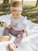Petit Lem BODYSUIT PANTS Set W/DEER PRINT