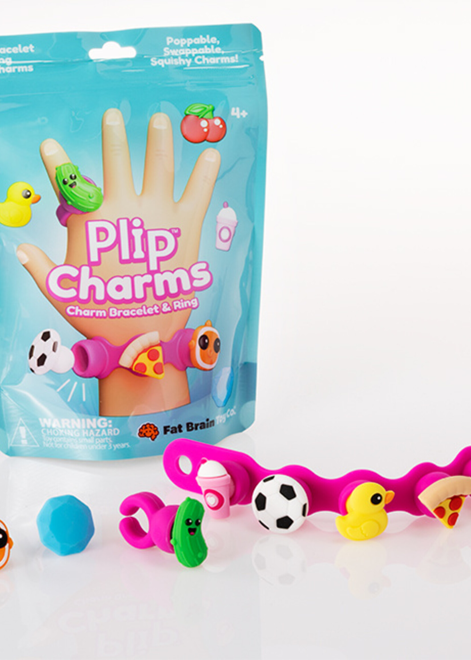 Fat Brain Plip Charms Teal