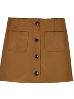 Mayoral Caramel Suede Skirt