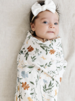 Saranoni Bamboo Rayon Muslin Swaddles Fleurs