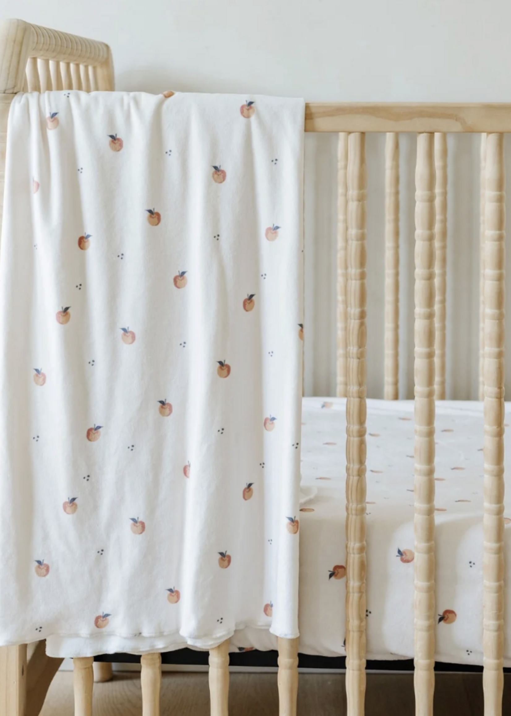 Saranoni Minky Stretch Luxe Blanket Apple